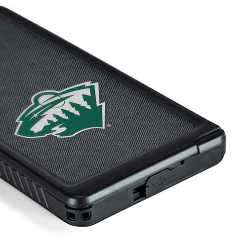 NHL Minnesota Wild Black Background Galaxy S24 Ultra Waterproof Case