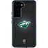 NHL Minnesota Wild Black Background Galaxy S24 Waterproof Case