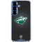 NHL Minnesota Wild Black Background Galaxy S25 FE Clear Case