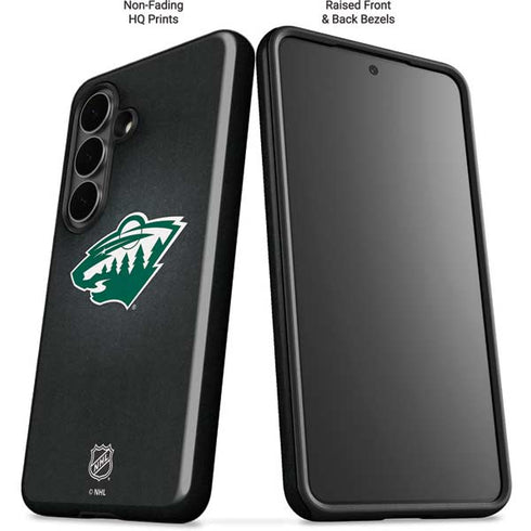 NHL Minnesota Wild Black Background Galaxy S26 Impact Case