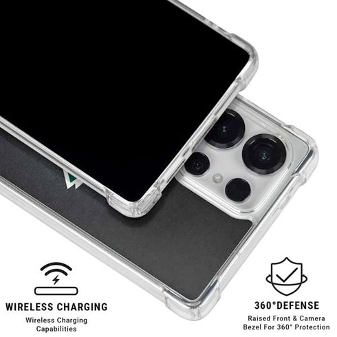 NHL Minnesota Wild Black Background Galaxy S26 Ultra Clear Case