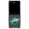 NHL Minnesota Wild Black Background Galaxy Z Flip6 Clear Case