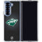 NHL Minnesota Wild Black Background Galaxy Z Fold6 Clear Case