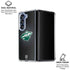 NHL Minnesota Wild Black Background Galaxy Z Fold7 Clear Case