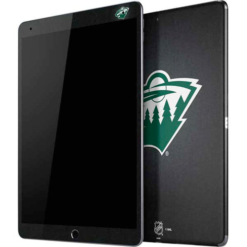 NHL Minnesota Wild Black Background iPad Skins