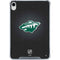 NHL Minnesota Wild Black Background iPad 11th Gen (2025) Clear Case