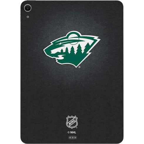 NHL Minnesota Wild Black Background Apple iPad Air Skin