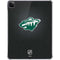 NHL Minnesota Wild Black Background iPad Pro 11in (2024) Clear Case