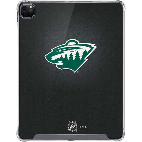 NHL Minnesota Wild Black Background iPad Cases