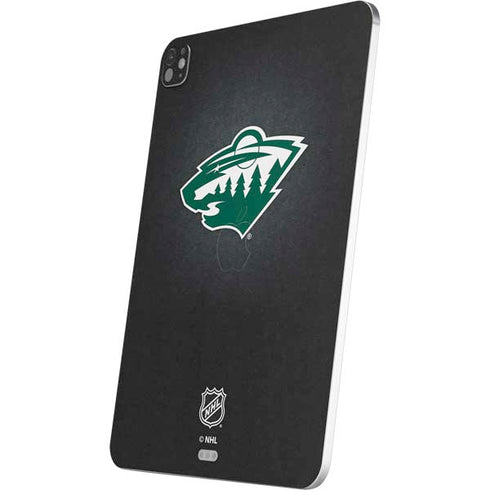 NHL Minnesota Wild Black Background iPad Pro 13in M4 (2024) Skin
