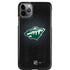 NHL Minnesota Wild Black Background iPhone Cases