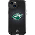 NHL Minnesota Wild Black Background iPhone 15 Impact Case