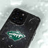 NHL Minnesota Wild Black Background iPhone 15 Pro Waterproof Case
