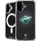NHL Minnesota Wild Black Background iPhone 16 MagSafe Case