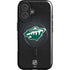 NHL Minnesota Wild Black Background iPhone 16 Magsafe Impact Case