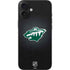 NHL Minnesota Wild Black Background iPhone 16 Plus Skin