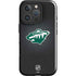 NHL Minnesota Wild Black Background iPhone 16 Pro Impact Case