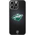 NHL Minnesota Wild Black Background iPhone 16 Pro Max Skin