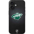 NHL Minnesota Wild Black Background iPhone 16 Skin