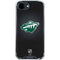 NHL Minnesota Wild Black Background iPhone 16e Clear Case