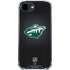 NHL Minnesota Wild Black Background iPhone 16e Clear Case