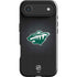 NHL Minnesota Wild Black Background iPhone 17 Air Impact Case