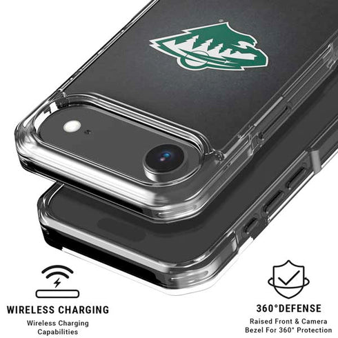 NHL Minnesota Wild Black Background iPhone 17 Air MagSafe Case