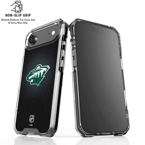 NHL Minnesota Wild Black Background iPhone 17 Air MagSafe Case