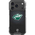 NHL Minnesota Wild Black Background iPhone 17 Pro Clear Case