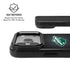NHL Minnesota Wild Black Background iPhone 17 Pro Kickstand Case