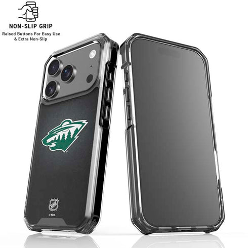 NHL Minnesota Wild Black Background iPhone 17 Pro MagSafe Case