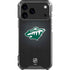 NHL Minnesota Wild Black Background iPhone 17 Pro Max Clear Case