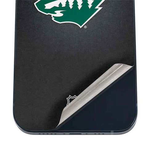 NHL Minnesota Wild Black Background iPhone 17 Pro Max Skin
