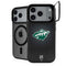 NHL Minnesota Wild Black Background iPhone 18 Pro Max Kickstand Case