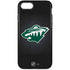 NHL Minnesota Wild Black Background iPhone Cases