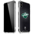 NHL Minnesota Wild Black Background iPhone X/XS Clear Case