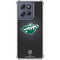 NHL Minnesota Wild Black Background Moto G Play 5G (2025) Clear Case