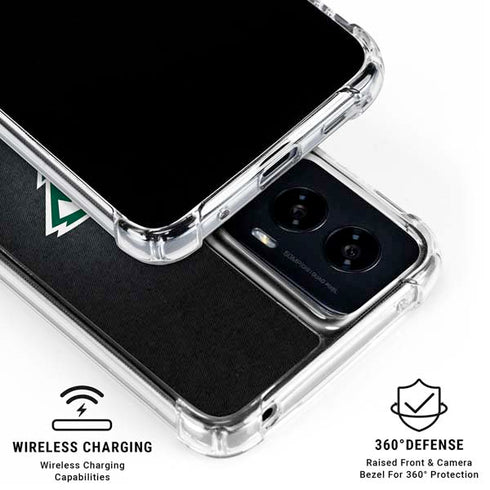 NHL Minnesota Wild Black Background Moto G Power 5G (2024) Clear Case