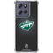 NHL Minnesota Wild Black Background Moto G Stylus 5G (2025) Clear Case