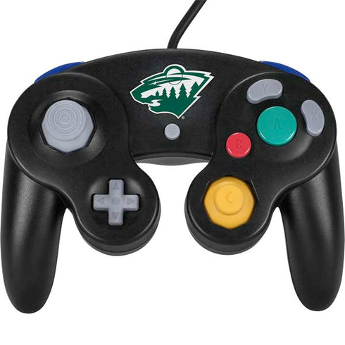 NHL Minnesota Wild Black Background Nintendo Skins