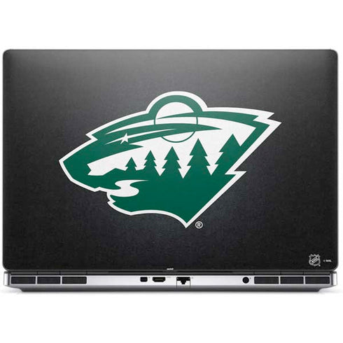NHL Minnesota Wild Black Background Dell Precision Skin