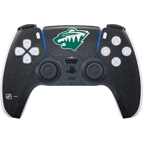NHL Minnesota Wild Black Background PlayStation PS5 Skins