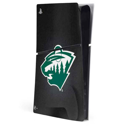 NHL Minnesota Wild Black Background PlayStation PS5 Skins