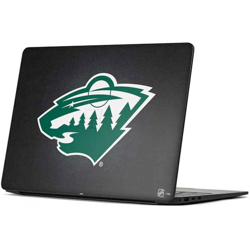 NHL Minnesota Wild Black Background Surface Laptop 7 15in Skin