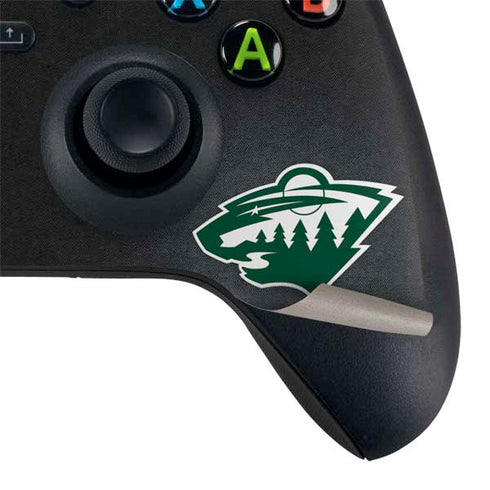 NHL Minnesota Wild Black Background Xbox Series X Bundle Skin
