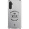 NHL Minnesota Wild Black Text Galaxy A17 Clear Case