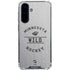 NHL Minnesota Wild Black Text Galaxy A36 5G Clear Case