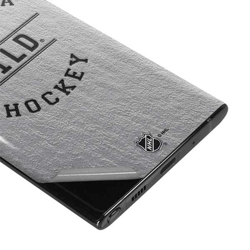 NHL Minnesota Wild Black Text Galaxy Note 10 Plus Skin