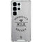 NHL Minnesota Wild Black Text Galaxy S26 Ultra Clear Case