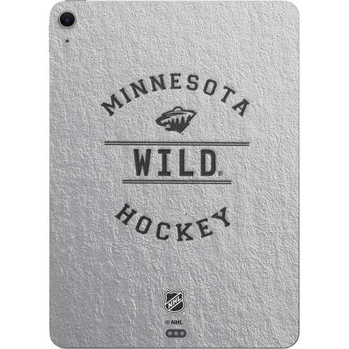 NHL Minnesota Wild Black Text Apple iPad Air Skin